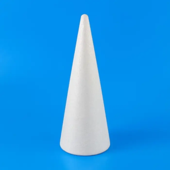 Конус из пенопласта для поделок и творчества, 1 шт., 30 см