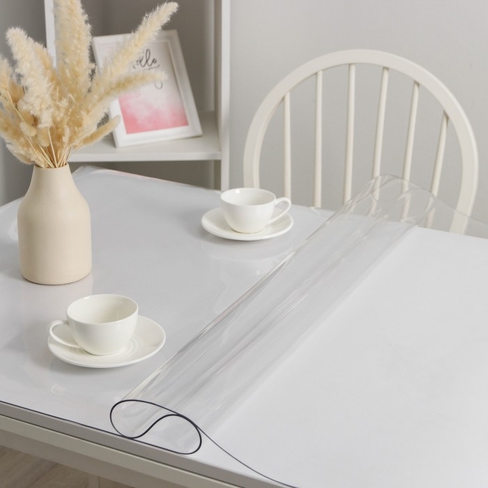 Термоскатерть без основы Доляна «Жидкое стекло», ширина 120 см, толщина 2 мм, длина 80 см Термоскатерть без основы Доляна «Жидкое стекло», ширина 120 см, толщина 2 мм, длина 80 см