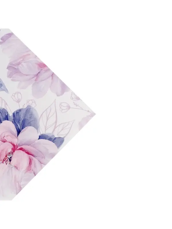 Бумага упаковочная глянцевая «Нежные цветы», 70 х 100 см