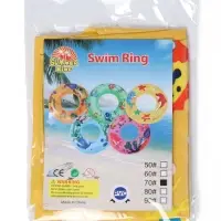 Круг для плавания 65 см, цвет желтый