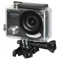 Экшн-камера Digma DiCam 170, черная