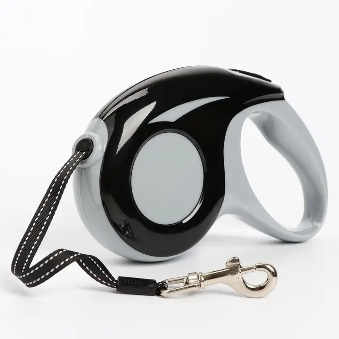 Рулетка &laquo;Молния&raquo;, 5 м, до 15 кг, черно-белая