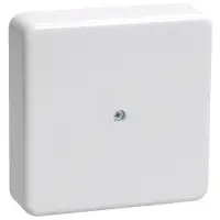 Коробка клеммная 75х75х20 белая IP40 КМ41212-01