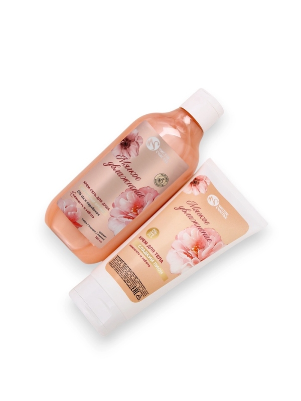 Подарочный набор Подарочный набор "Нежность и забота", гель для душа,300 мл и крем для тела,200 мл