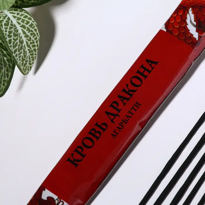 Благовония "Агарбатти Дракона", 8 палочек в мягкой упаковке