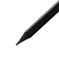 Набор карандашей чернографитных Calligrata, 4 штуки, HB, с ластиком, шестигранные, пластиковые, чёрный корпус