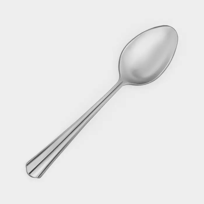 Ложка чайная «Новинка», длина 14 см, толщина 1,2 мм, цвет серебряный Ложка чайная «Новинка», длина 14 см, толщина 1,2 мм, цвет серебряный