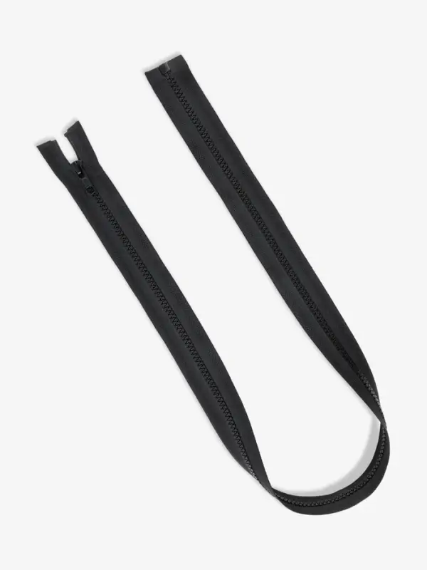 Молния &laquo;Трактор&raquo;, №5, разъёмная, замок автомат, 80 см, чёрная