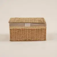 Корзина для хранения плетёная ручной работы SL Home, 35×25×19 см