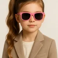 Очки солнцезащитные детские, uv 400, ширина 12.5 см, дужка 12.5 см, линза 4.5&times;3.5 см, цвет МИКС