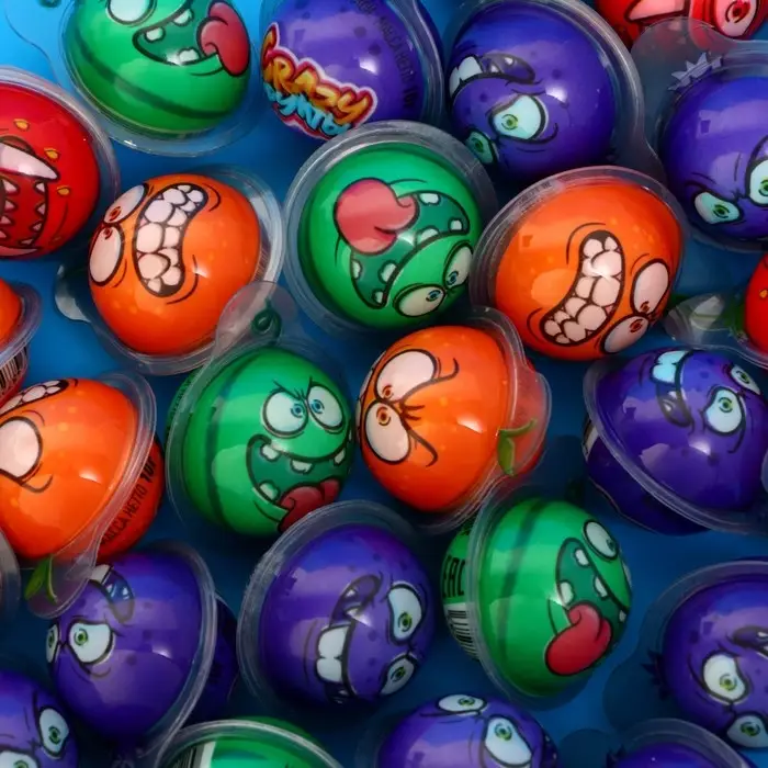 Мармелад с кислой начинкой «Crazy Фрукты», ассорти, 10 г Мармелад с кислой начинкой «Crazy Фрукты», ассорти, 10 г