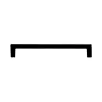 Ручка-скоба CAPPIO SQUARE RSC, алюминий, м/о 160 мм, чёрная