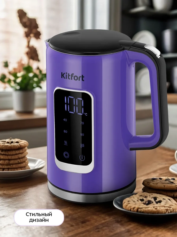 Чайник электрический КТ-6704 - 1.7 л Чайник электрический КТ-6704 - 1.7 л