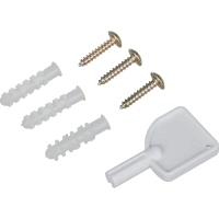 Диспенсер для туалетной бумаги рул Luscan Prof Etalon с ЦВ белый 151066