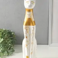 Фигура керамика &laquo;Кот Египетский&raquo;, 40 см, белый