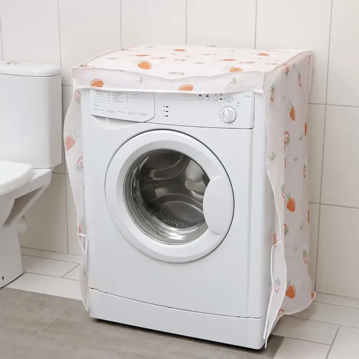 Чехол для стиральной машины с горизонтальной загрузкой Доляна, 58&times;62&times;85 см, ЭВА, МИКС