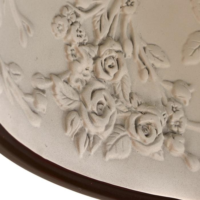 Светильник "Лепнина" 1хE27 40Вт кофе 38х38х23-173 см