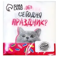 Салфетки бумажные «Праздник», 24 х 24 см, 20 шт