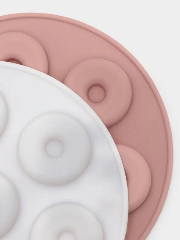 Форма для шоколада Доляна &laquo;Пончики&raquo;, силикон, 15.5&times;1.3 см, 7 ячеек, МИКС