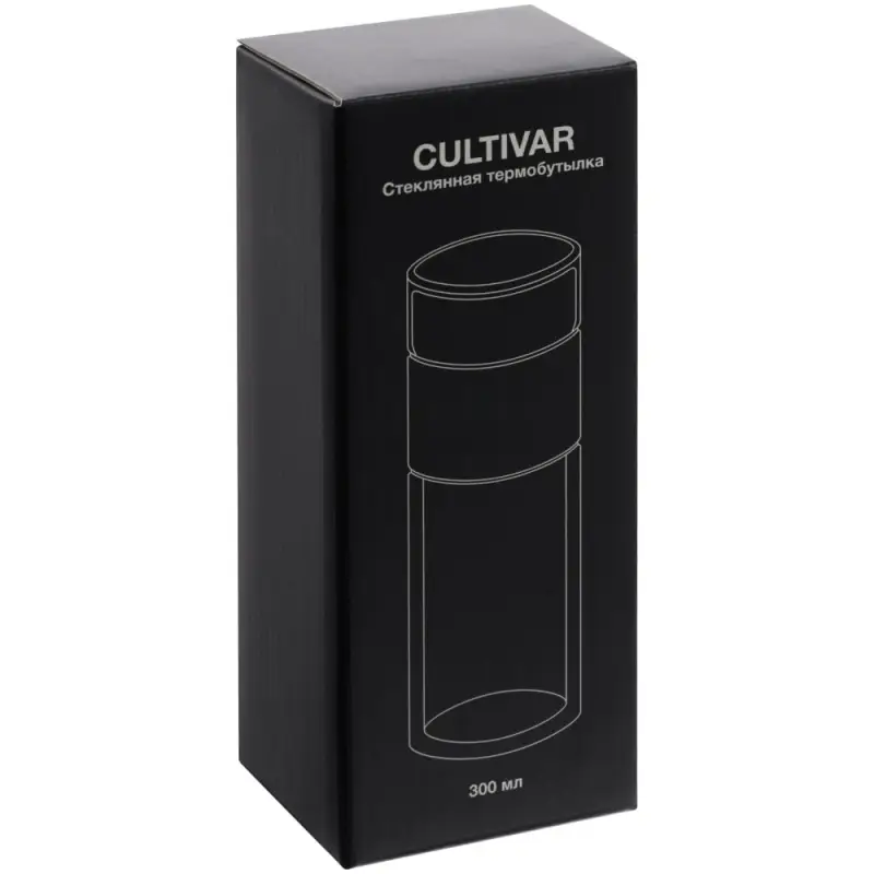 Бутылка для заваривания Cultivar, черная Бутылка для заваривания Cultivar, черная