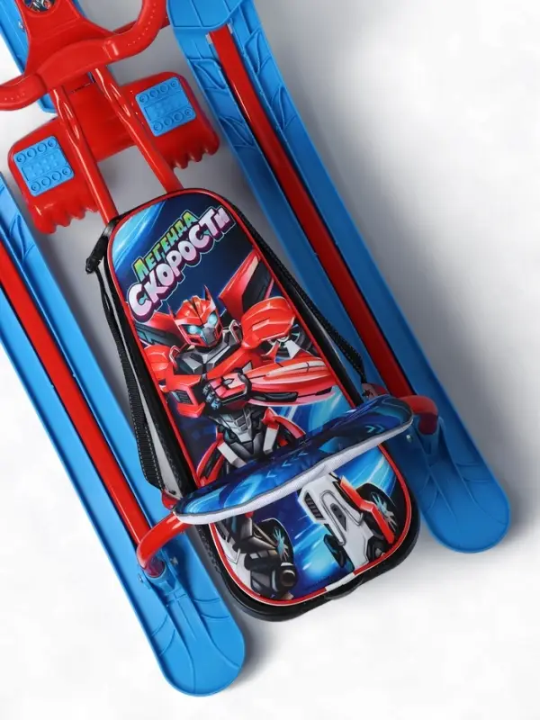 Снегокат «Трансформер», со спинкой, красный, синий, ТС4-1/ТР Snow Cat Снегокат «Трансформер», со спинкой, красный, синий, ТС4-1/ТР Snow Cat