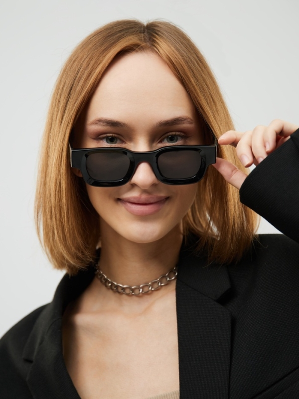 Очки солнцезащитные мужские, uv 400, ширина 14.2 см, дужка 13.7 см, линза 4.2 х 4.2 см