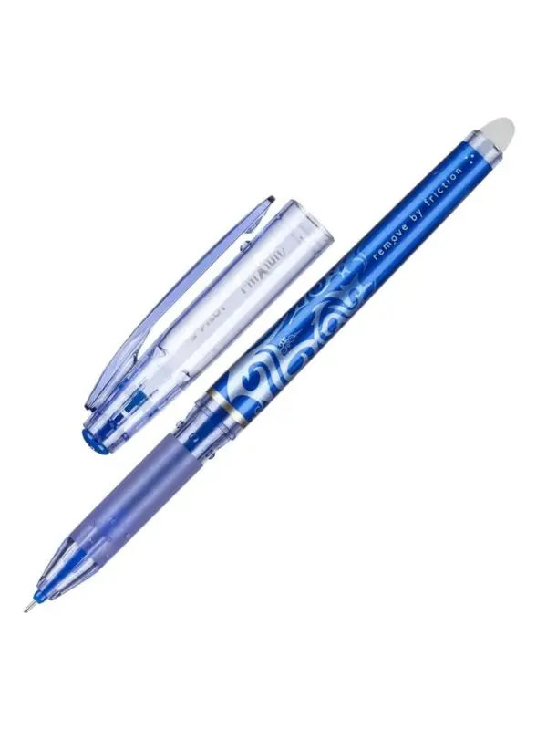 Стираемая ручка Pilot. Frixion, гелевая, синий стержень BL-FRP5 (L), узел 0.5 мм