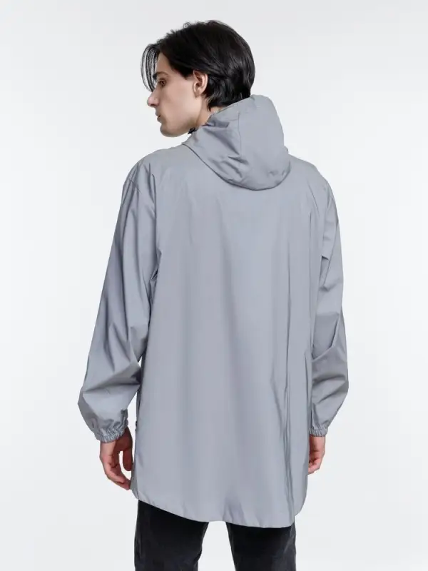 Парка Manifest из светоотражающей ткани, серая, размер XS/S Парка Manifest из светоотражающей ткани, серая, размер XS/S