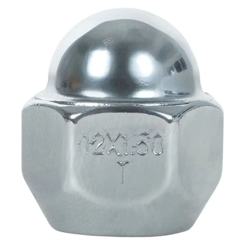 Гайка колесная M12x1,5x25, конус, ключ 21, закрытая, хром для а/м Mazda/Hyundai/KIA
