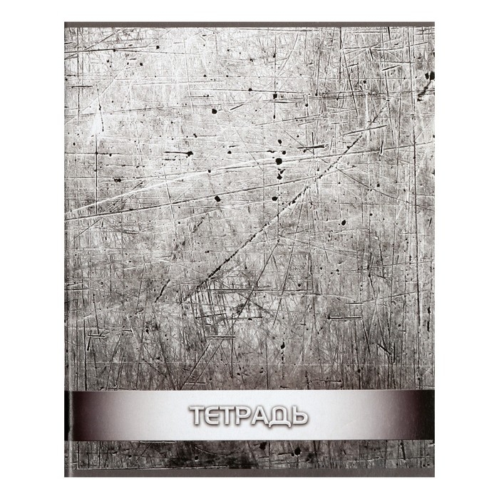 Комплект тетрадей из 4 штук, 96 листов в клетку Calligrata Комплект тетрадей из 4 штук, 96 листов в клетку Calligrata "Металл", обложка мелованный картон, блок офсет