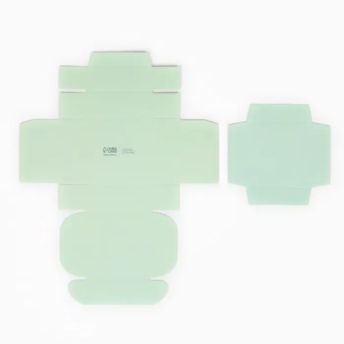 Коробка под бижутерию «Мята», 7.5 х 7.5 х 3 см