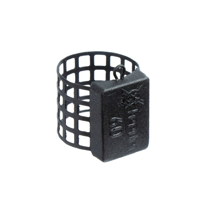 Груз-кормушка металлическая X-FEEDER ME CLASSIC M PERFO, цвет Matt Black, 60 г, 28 мл Груз-кормушка металлическая X-FEEDER ME CLASSIC M PERFO, цвет Matt Black, 60 г, 28 мл