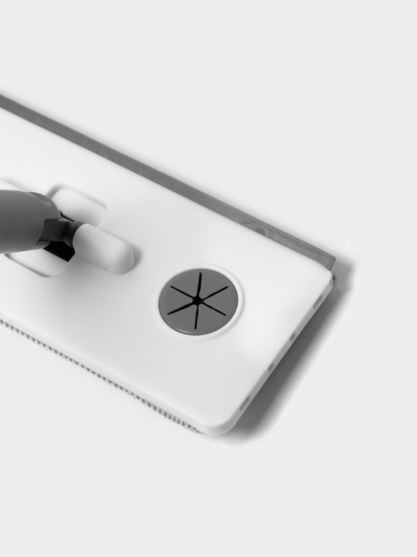 Швабра для стен и окон, со сгоном, стальная ручка, 2 насадки микроф 20х8х85 см Швабра для стен и окон, со сгоном, стальная ручка, 2 насадки микроф 20х8х85 см