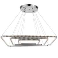 Люстра BayerLux 59913/3 LED 114Вт 4000К серебро 71х71х2-82 см Люстра BayerLux 59913/3 LED 114Вт 4000К серебро 71х71х2-82 см