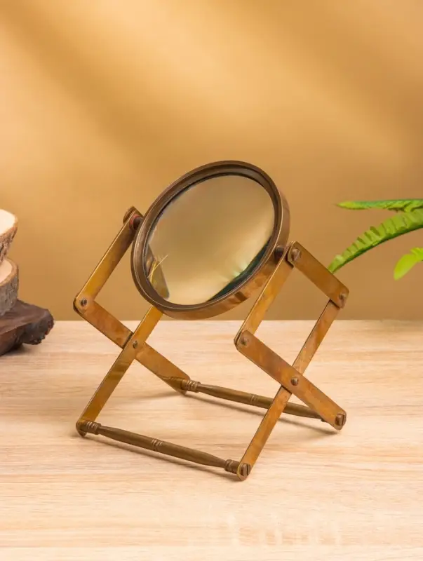 Лупа &laquo;Исследователь&raquo;, 13.5&times;14&times;3.5 см, алюминий