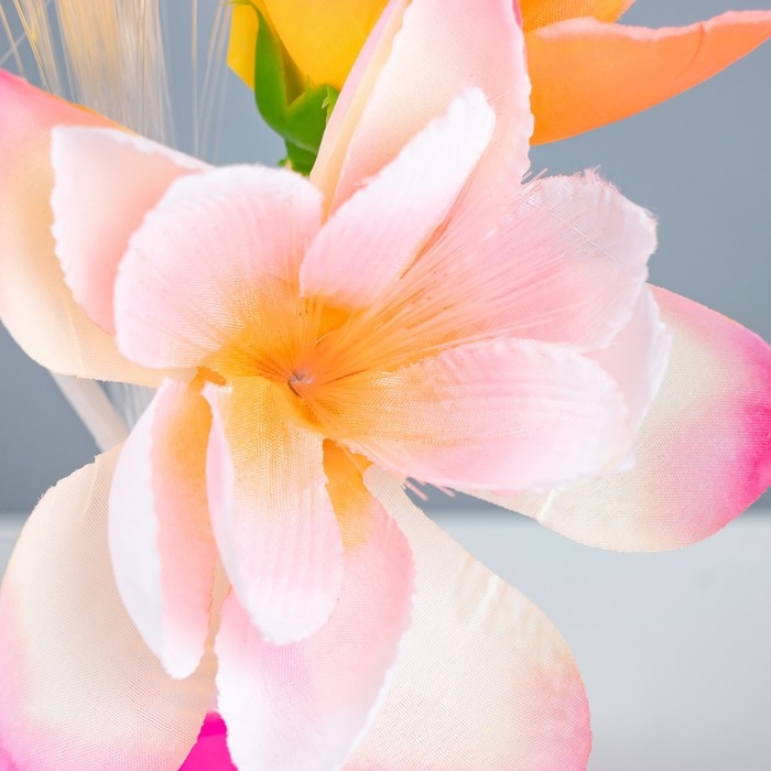 Ночник  Ночник "Яркие цветы" LED от батареек 3АА h=22 см МИКС RISALUX