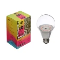 Фитолампа для растений Luazon Lighting, светодиодная, А60, E27, 12 Вт, IP44, 220 В, 270&deg;, мультиспектральная
