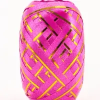 Лента упаковочная, с полосой, микс, 0.5 см &times; 10 м, набор 6 шт.