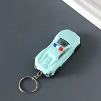 Брелок световой на кольце "Полицейский автомобиль" мигает МИКС 6,5х3х1,8 см
