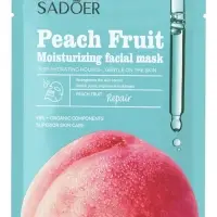 Маска тканевая увлажняющая для лица &laquo;Персик&raquo;, 25 г
