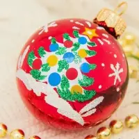 Ёлочные шары набор 5 шт. &laquo;Волшебство&raquo;, d=6 см