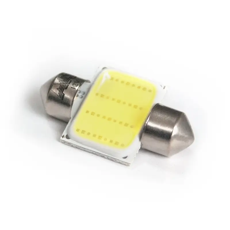 SV035 T11/белый/ (SV8,5/8) COB 12 chip 31 мм, блистер 2 шт.