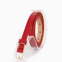 Ремень жен 02-01-01-01, Июнь2515 1,5*0,3*110 см, без винта, пряж золото, 1 прокол, красный 1090317 Ремень жен 02-01-01-01, Июнь2515 1,5*0,3*110 см, без винта, пряж золото, 1 прокол, красный 1090317