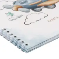 Книга пожеланий на пружине, 21.7&times;21 см, Микки Маус
