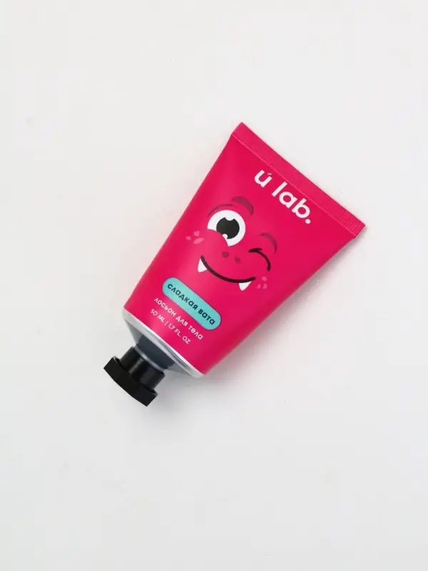 Лосьон для тела детский &laquo;Монстрики&raquo;, аромат сладкая вата, ULAB