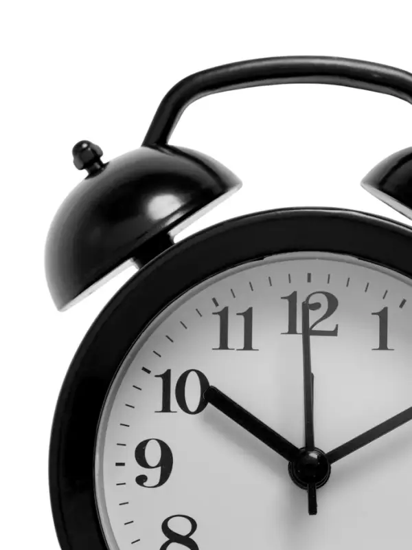 Часы - будильник настольные &laquo;Соломон&raquo;, дискретный ход, 9.8&times;12 см, от батареек АА