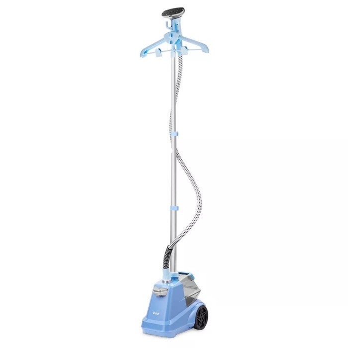 Отпариватель Kitfort КТ-9156, напольный, 2200 Вт, 3000 мл, 45 г/мин, шнур 2 м, голубой Отпариватель Kitfort КТ-9156, напольный, 2200 Вт, 3000 мл, 45 г/мин, шнур 2 м, голубой