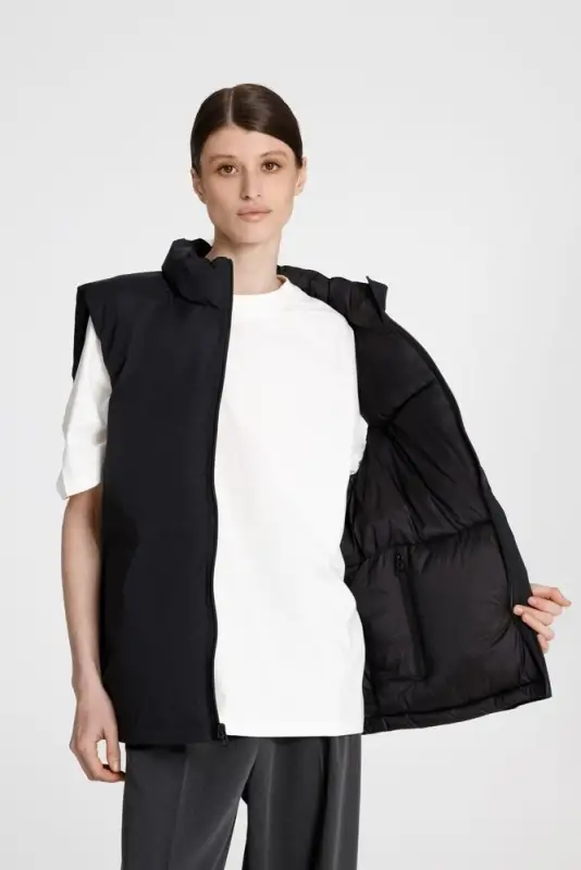 Жилет двусторонний V2, черный, размер XS/S