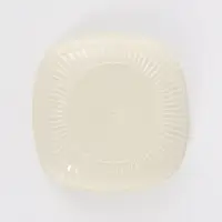 Тарелка пластиковая детская, 14.5&times;14.5 см, Синий трактор