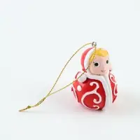 Ёлочная игрушка, полистоун &laquo;Неваляшка&raquo;, набор 5 шт.